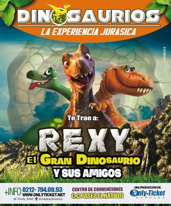El musical “Rexy el Gran Dinosaurio y sus amigos” llegó a Caracas | MSC  Noticias