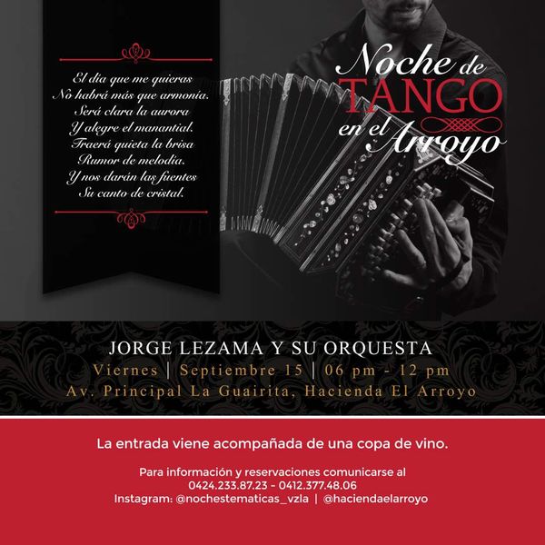 MSC Noticias - Flayer-Noches-de-Tango-en-el-Arroyo M&J Com Musica 