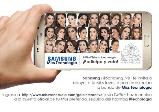 MSC Noticias - Samsung-Media-Alert-Miss-Venezuela-2015 Agencias Com y Pub Estética y Belleza Grupo Plus Com Negocios Publicidad Tecnología 