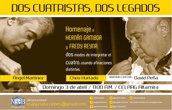 MSC Noticias - DOS-CUATRISTAS-DOS-LEGADOS Musica PressCom 