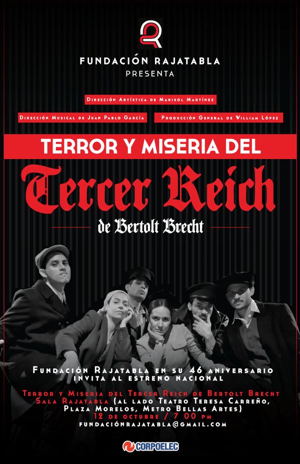 MSC Noticias - TERROR-INVITACION Agencias Com y Pub Teatro 
