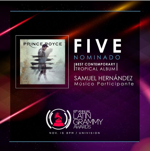 MSC Noticias - Samuel-Hernandez_Nominado_Grammy-Latino2 Musica Sirius Com 