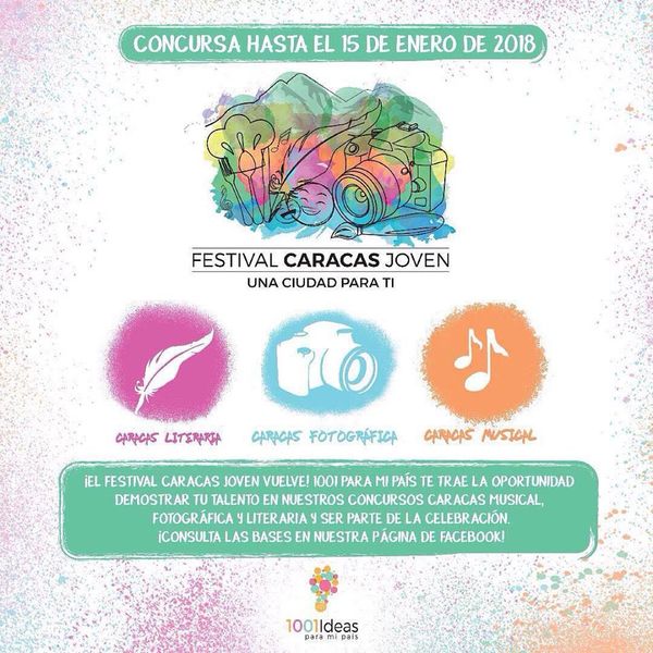 MSC Noticias - 2da-edición-Festival-Caracas-Joven Agencias Com y Pub Arte y Cultura 
