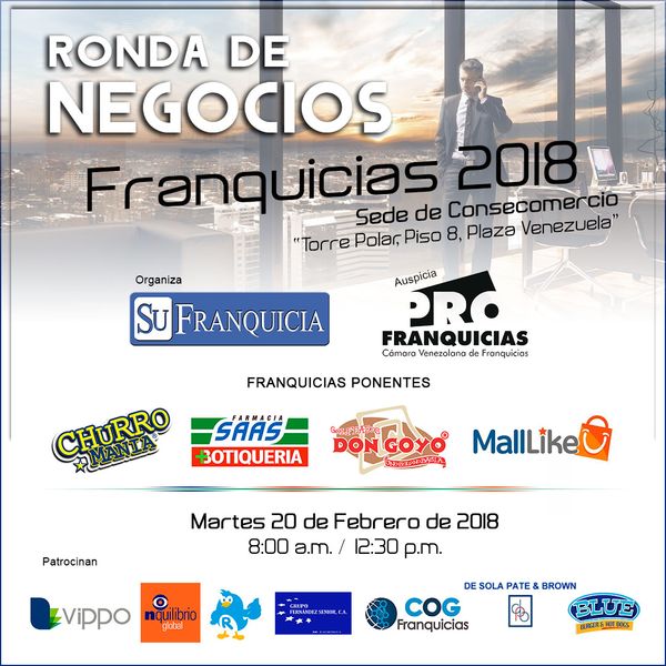 MSC Noticias - Ronda-de-Negocios-Franquicias-Febrero-2018 Agencias Com y Pub Cursos y Seminarios 