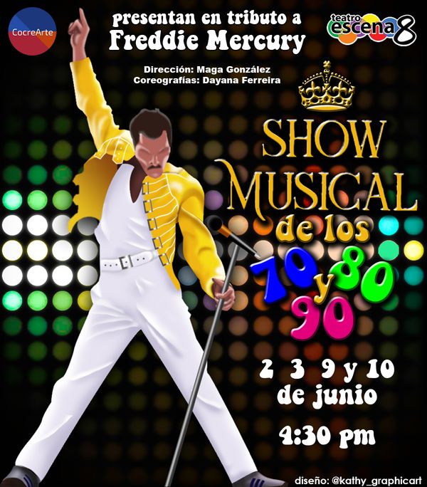 MSC Noticias - AFICHE-TRIBUTO-A-FREDDIE-MERCURY-1 Agencias Com y Pub Musica 