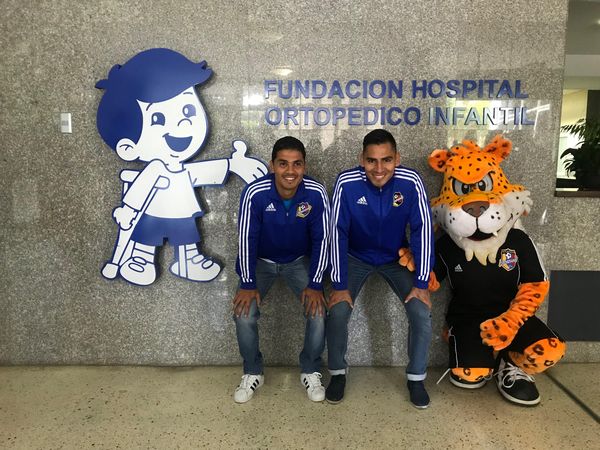 MSC Noticias - Foto-2-Luis-Martínez-y-Luiryi-Erazo-Ortopédico-Infantil FC Atletico Venezuela RSE 