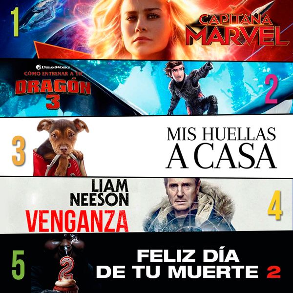 MSC Noticias - top-5-mar-2019-ig-s3 Cine Cinex Com 