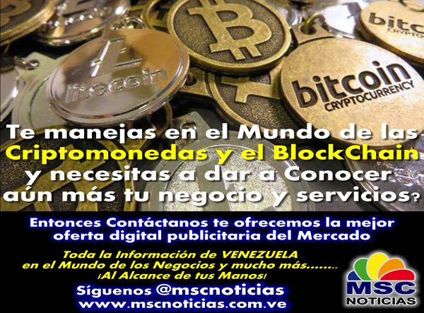 MSC Noticias - CRIPTOMONEDAS-PROMO-WEB Agencias Com y Pub Criptomonedas 