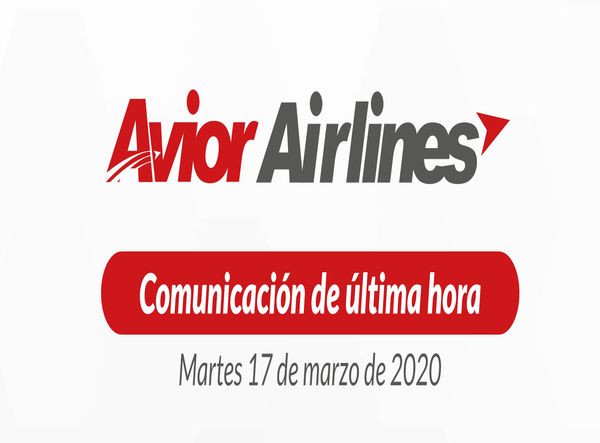 MSC Noticias - Comunicado-17-de-marzo-de-2020-2 Agencias Com y Pub Aviación 